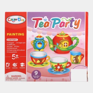 DIY Tea Party Ceramic Painting Kit - 8152