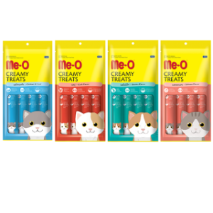 Me-O Creamy Cat Treats – Pack Of 4 Treats, PTW-13027