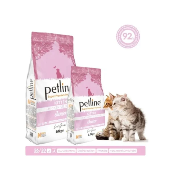 PETLINE SUPER PREMIUM KITTEN FOOD