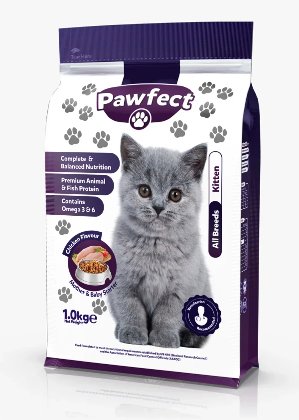 Pawfect Kitten Food, 500gm: , 1 kg: