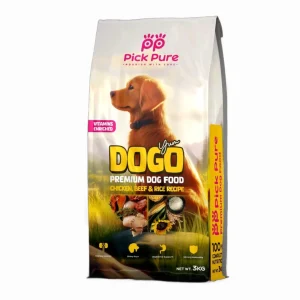Pick Pure Dog Food - Chicken, Beef & Rice - 3kg, PEF-15066