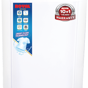 Royal Washing Machine 1012 FB Single, Fix Lid, Plastic Body.
