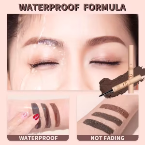 2 In 1 Eyebrow Dyeing Cream 3 Colors Waterproof Tinted Long-lasting Eyebrow Stamp