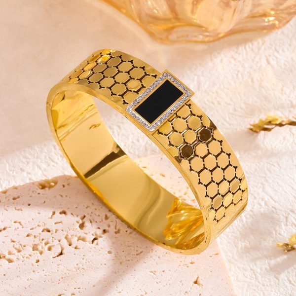 Stainless Steel Sparkling Bracelets For Women. - Image 4