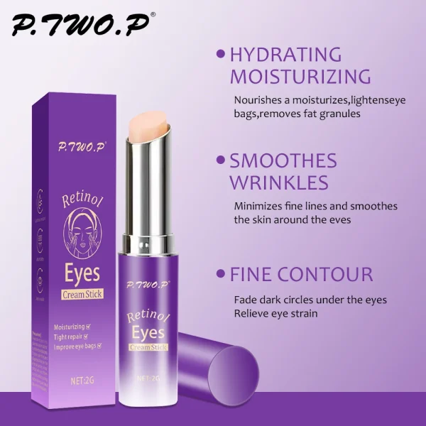 Retinol Moisturizing Eye Cream Stick, Fade Fine Line Repair, Anti-Wrinkle, Brightening Eye Care. - Image 11