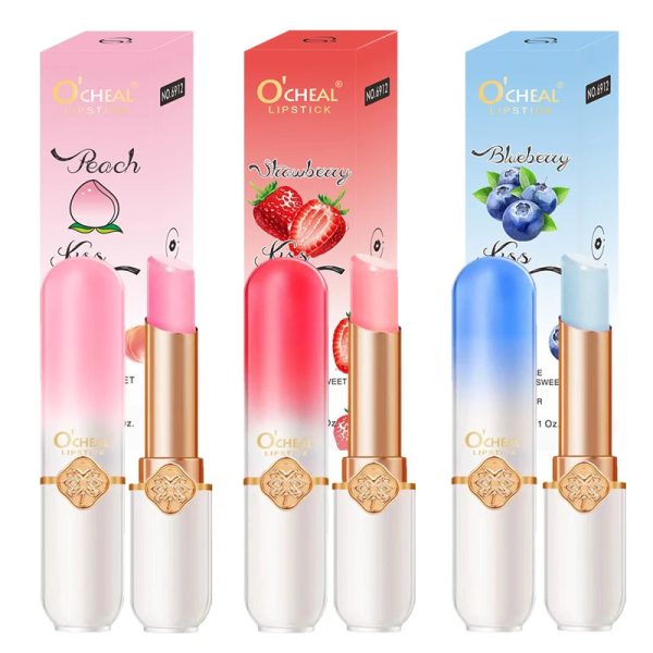 O'Cheal Waterproof Long Lasting Moisturizes Lip Balm, Temperature Changing Lip balm.