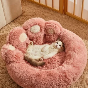 Paw Fur Bed For Pets, BHC-06036