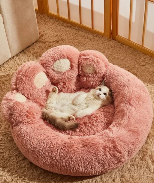 Paw Fur Bed For Pets, BHC-06036