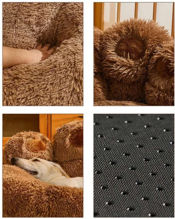 Paw Fur Bed For Pets, BHC-06036 - Image 4