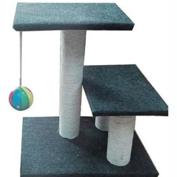 Scratching Post (3 Pole) For Pets, SPT-08002 - Image 3