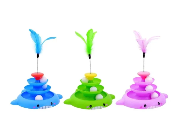 Track Of Tower Fish For Cats, SPT-08009