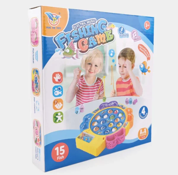 Fishing games battery toy game kids boy and girls toy fishing 20112 - Image 2