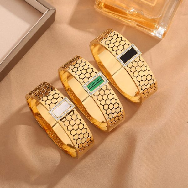 Stainless Steel Sparkling Bracelets For Women. - Image 3