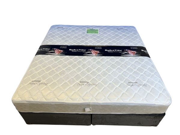 Diamond Foam, Dolce Vita Springs, Super Spring Mattress, Size Single 78 42 8. - Image 3