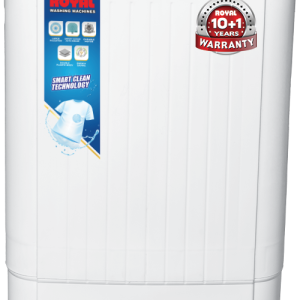 Royal Washing Machine RW-8092FB, Fix Lid, Plastic Body.