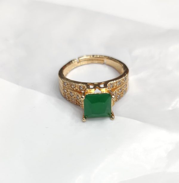China Gold Adjustable Ring Exclusive By Unique fancy jewelry - Image 5