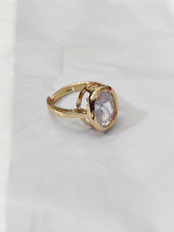 China Gold Adjustable Golden Pearl Ring(3 Colors) - Image 3