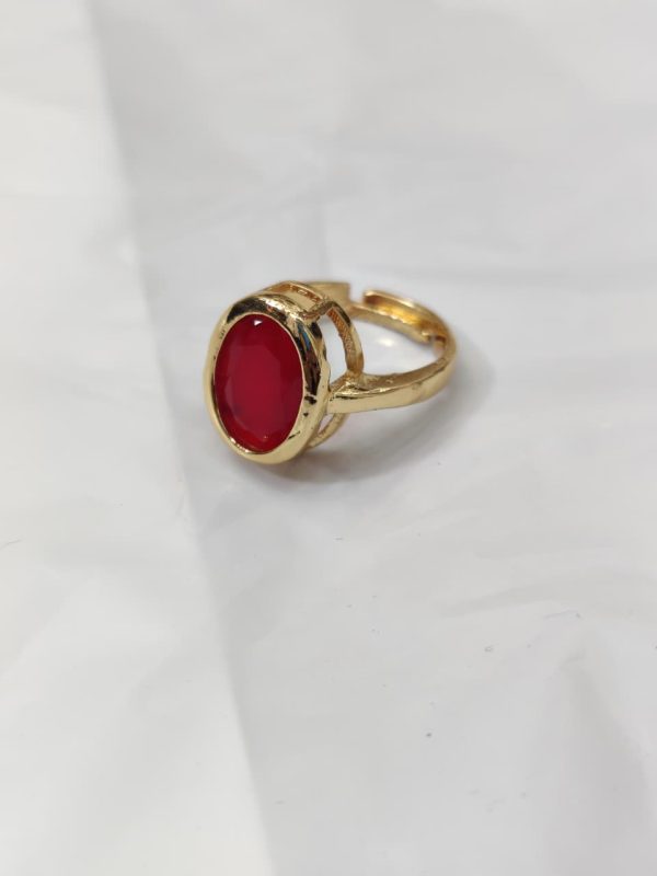 China Gold Adjustable Golden Pearl Ring(3 Colors) - Image 4