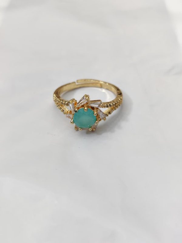 China Gold Adjustable Silver and Golden Ring Exclusive By Unique fancy jewelry - Image 11