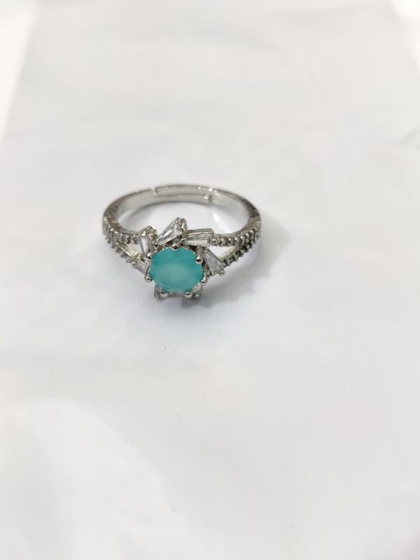 China Gold Adjustable Silver and Golden Ring Exclusive By Unique fancy jewelry - Image 12