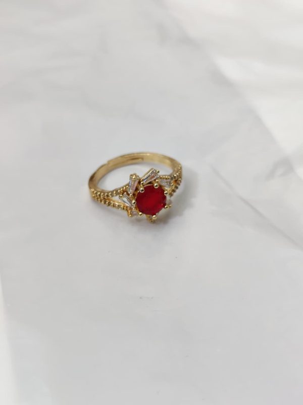 China Gold Adjustable Silver and Golden Ring Exclusive By Unique fancy jewelry - Image 13