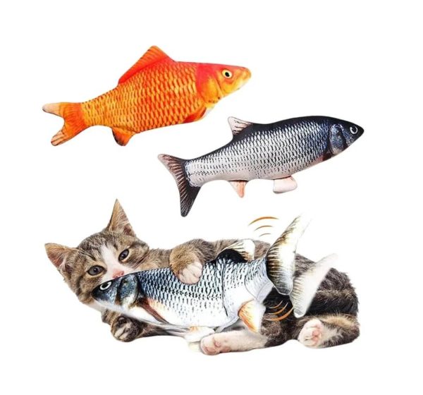 Vibrating Fish Toy For Cat, SPT-08034