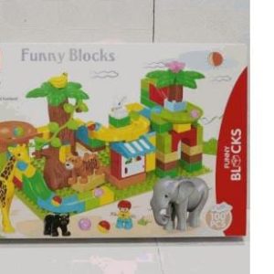 Creative Blocks Zoo +3 years old 100 Pieces 188-437