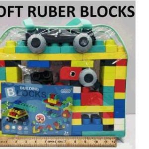 Soft Rubber Building Block Bricks Kids Toys XM3021-A99