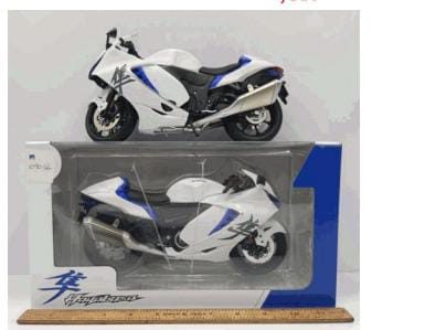 High-Grade Alloy Motorbike Model Decorative Desk Souvenir Toy 1909