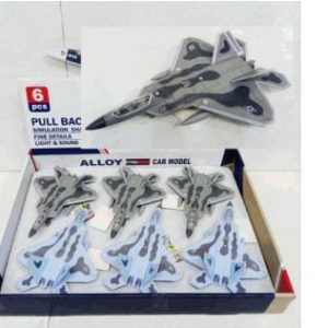 Airplane Model Military Plane Pull Back w9505-2