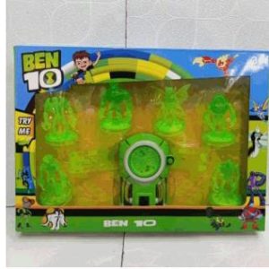 Ben 10  Watch Toy Set With Action Aliens & Lights (Ages 3+) 045-8
