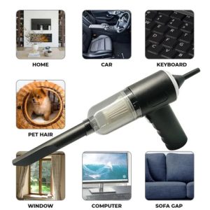 3-in-1 Portable Mini Vacuum Cleaner For Home Car & Electronics