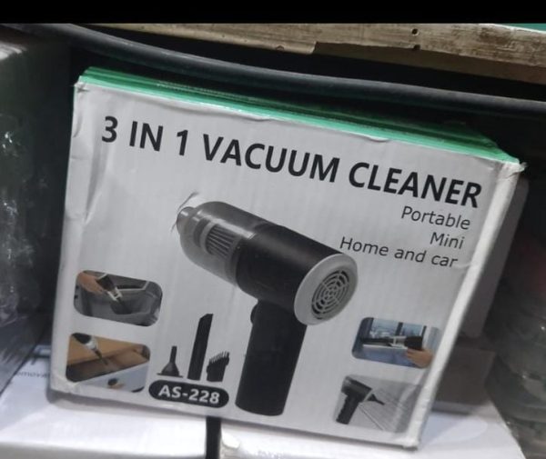 3-in-1 Portable Mini Vacuum Cleaner For Home Car & Electronics - Image 2