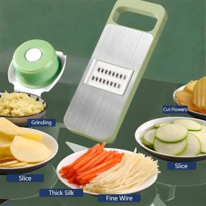 5 In 1 Manual Vegetable Slicer Cutter