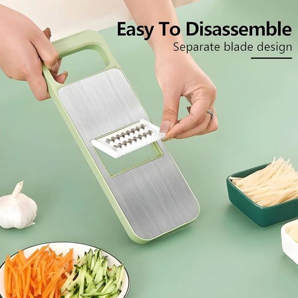 5 In 1 Manual Vegetable Slicer Cutter - Image 2