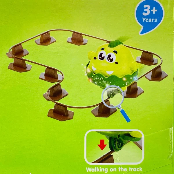 DIY Single Wheel Dinosaur Balance Car With Light And Sound FG3302-1 - Image 4