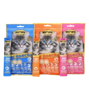 Wimow Cat Creamy Treat, (5 Strips):  PTW-13002