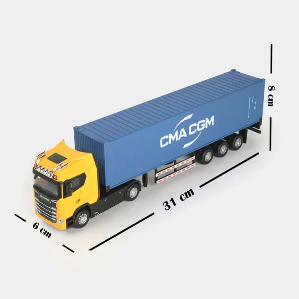 CMA CGM Container Alloy Model Truck JG2605 - Image 3