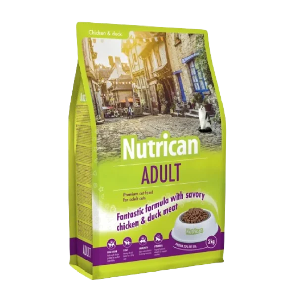 Nutrican Adult Cat Food, 500gm: