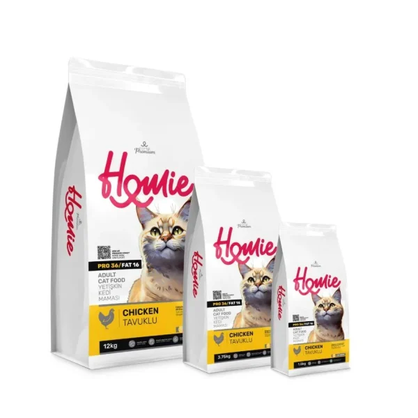Homie Super Premium Low Grain Adult Cat Food – Chicken, PEF-15088