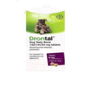 Drontol Tab Dog Bone Shape Made in Germany, 6 Tablets, VEP-11002