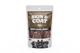 Skin Coat Beef Liver Jerky for Dogs, PTW-13016
