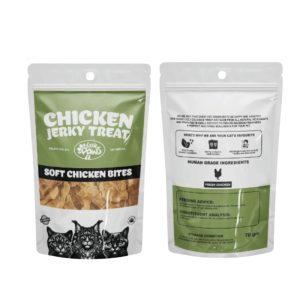 Soft Chicken Bites Jerky Cat Treat, PTW-13019