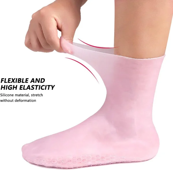 Silicone Moisturizing Soft Gel Socks - Image 7