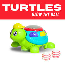 BLOW THE BALL TURTLE WITH MUSIC & LIGHTS FW338-3A