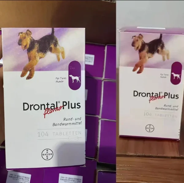 Drontal Tab Dog Made In Thailand (104 Tabs in box), VEP-11001 - Image 2