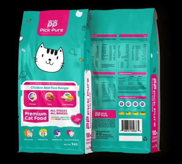Pick Pure Cat Food 1kg (All Life Stage Cat Food), PEF-15065 - Image 2