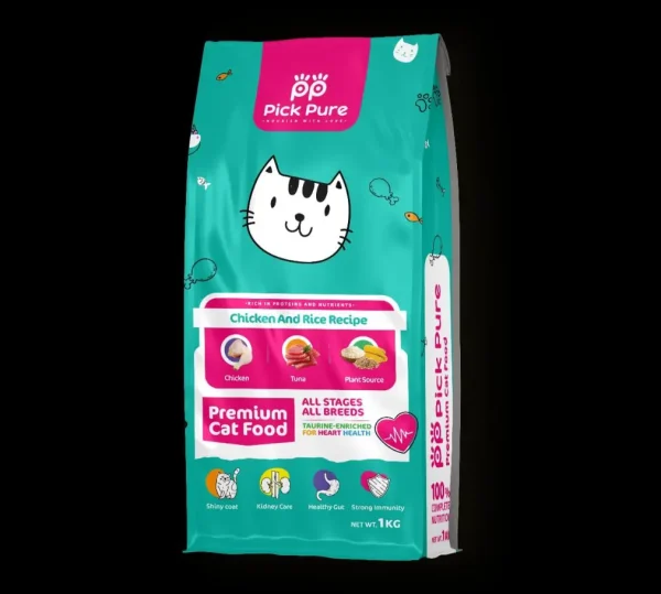Pick Pure Cat Food 1kg (All Life Stage Cat Food), PEF-15065