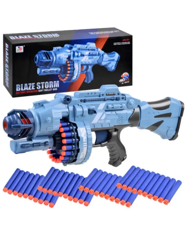 PISTOL LAUNCHER BLASTER CARTRIDGES 40 PIECES ZC7075 - Image 5