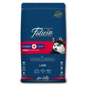 Felicia Digest Care Adult Lamb Medium & Large Dog Food, 3 kg: PEF-15078